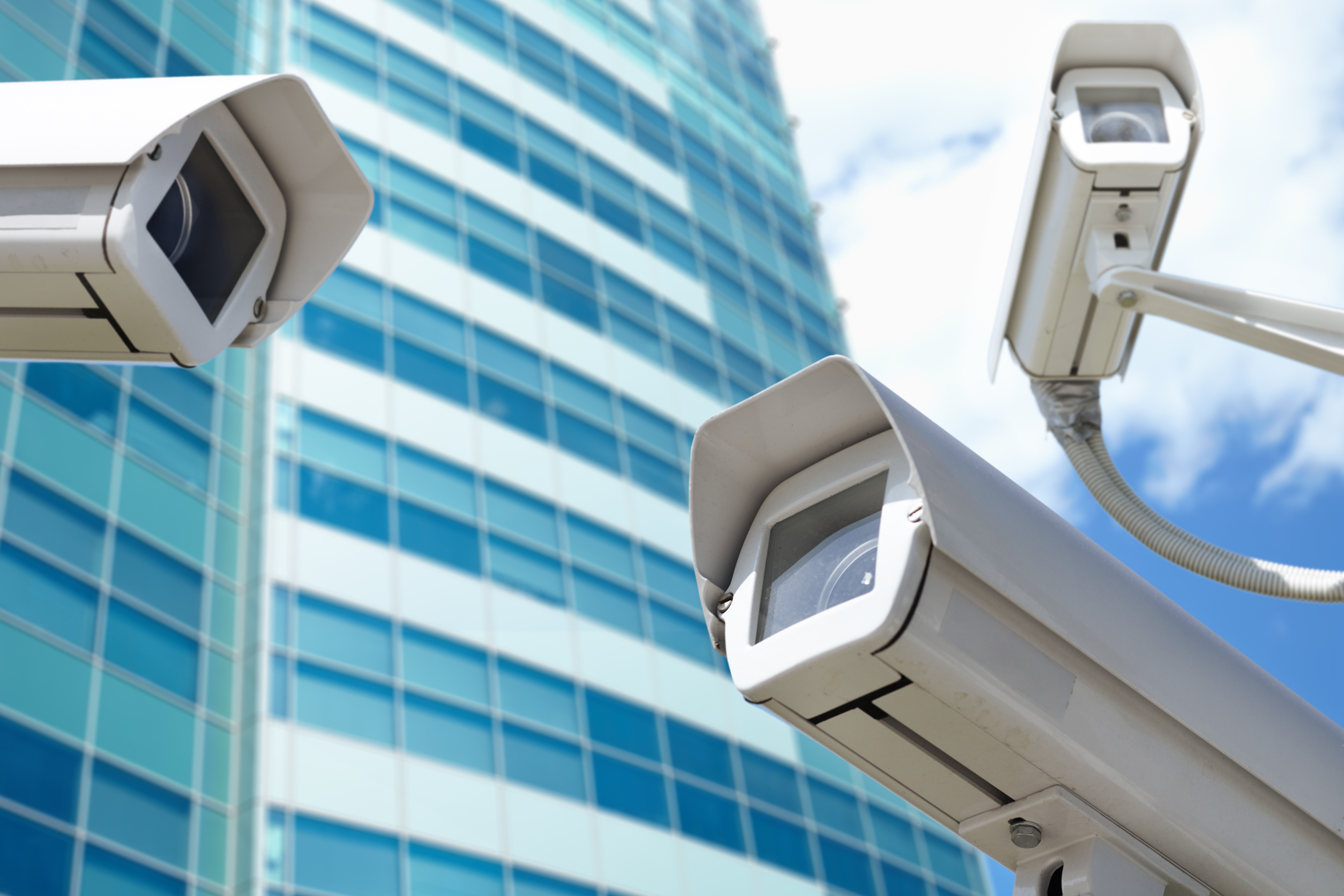 photo of surveillance cameras