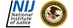 NIJ and DOJ logo