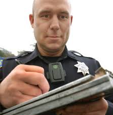 Cop with body worn camera