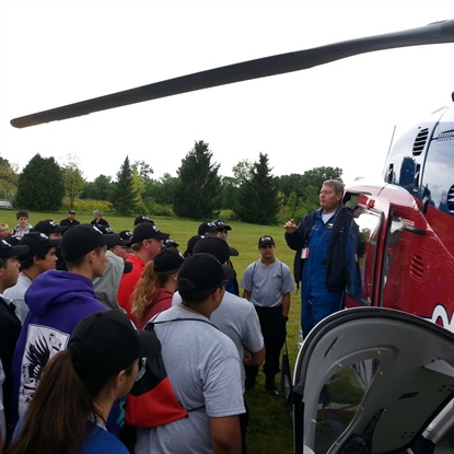 The Fox Valley Technical College National Criminal Justice Training Center (NCJTC) conducted a weeklong training session for Native Americans between the ages of 14 and 17 as part of a Tribal youth police academy experience at the colleges Appleton campus. The event was funded through the Office of Community Oriented Policing Services, U.S. Department of Justice
