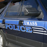 photo of UMASS police truck