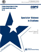 Cover: Spectator Violence POP Guide