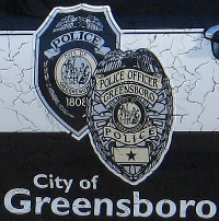 Greensboro Police Badge