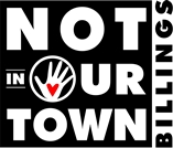 Not in our town logo
