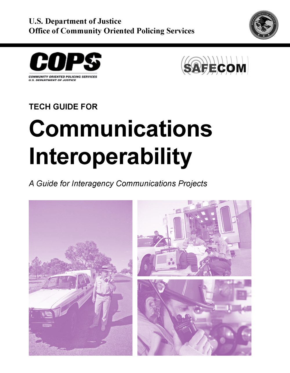 photo of Tech Guide for Communications Interoperability 2006