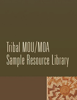 Tribal MOU/MOA Sample Resource Library Flash Drive
